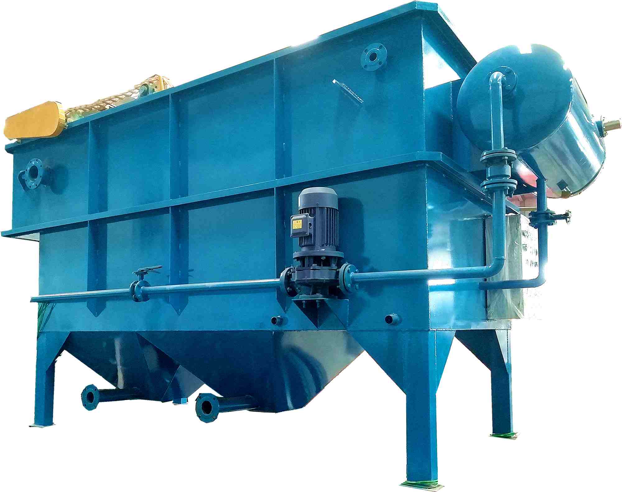 溶氣氣浮機運行過程中出現(xiàn)異常震動現(xiàn)象，2種方法幫你解決！2